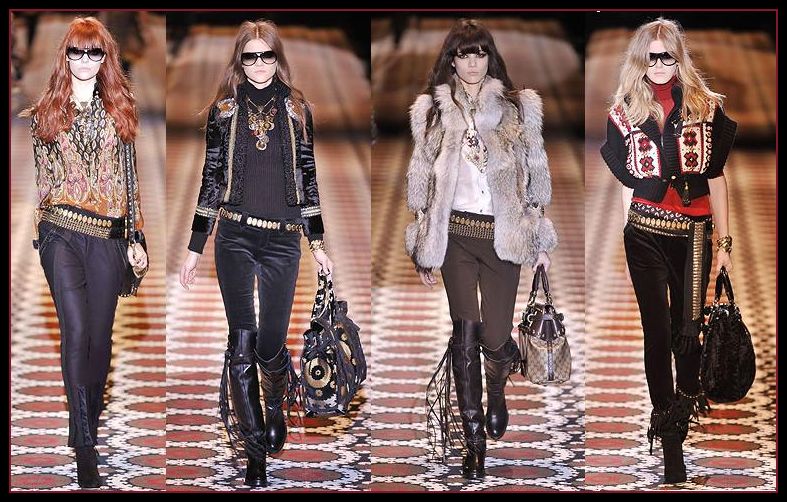 Image of Versace fashion show (autumn/winter 2008)